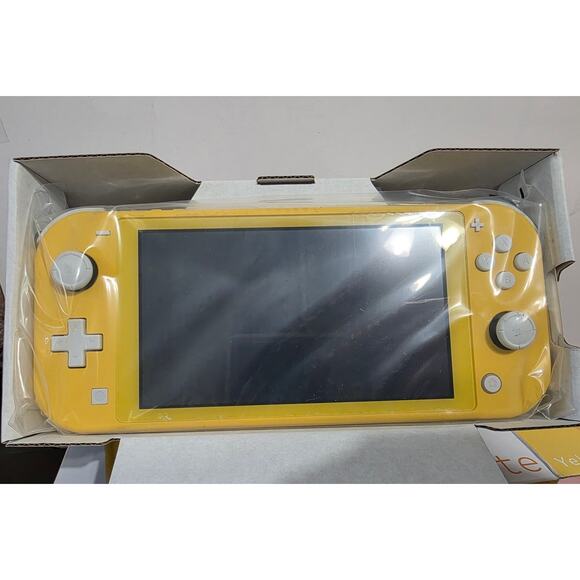 Nintendo Switch Lite Handheld System Console Yellow Japanese NEW - Picture 8 of 14